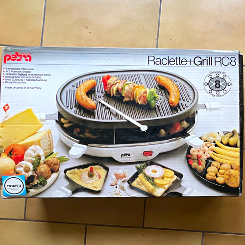 Petra raclette grill rc8 - raclette+grill,